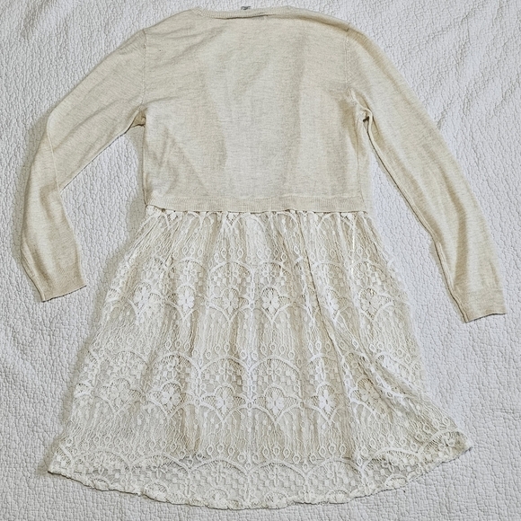 LC Lauren Conrad Wool Blend Lace Cardigan - Picture 4 of 8